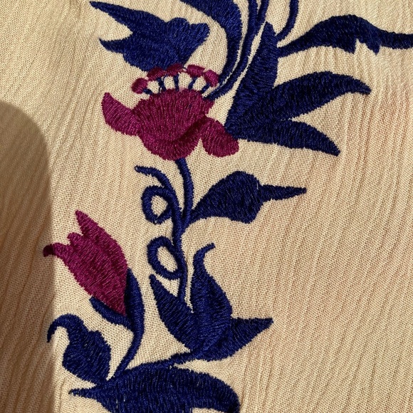 NWT Karen Kane Blouse size L Retro Style - Picture 7 of 16